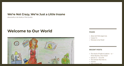 Desktop Screenshot of lifewithangie.com